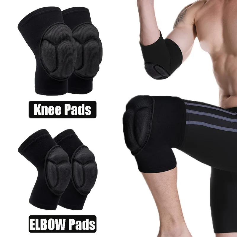 Running Gear Design - 4pcs Knee & Elbow brace set