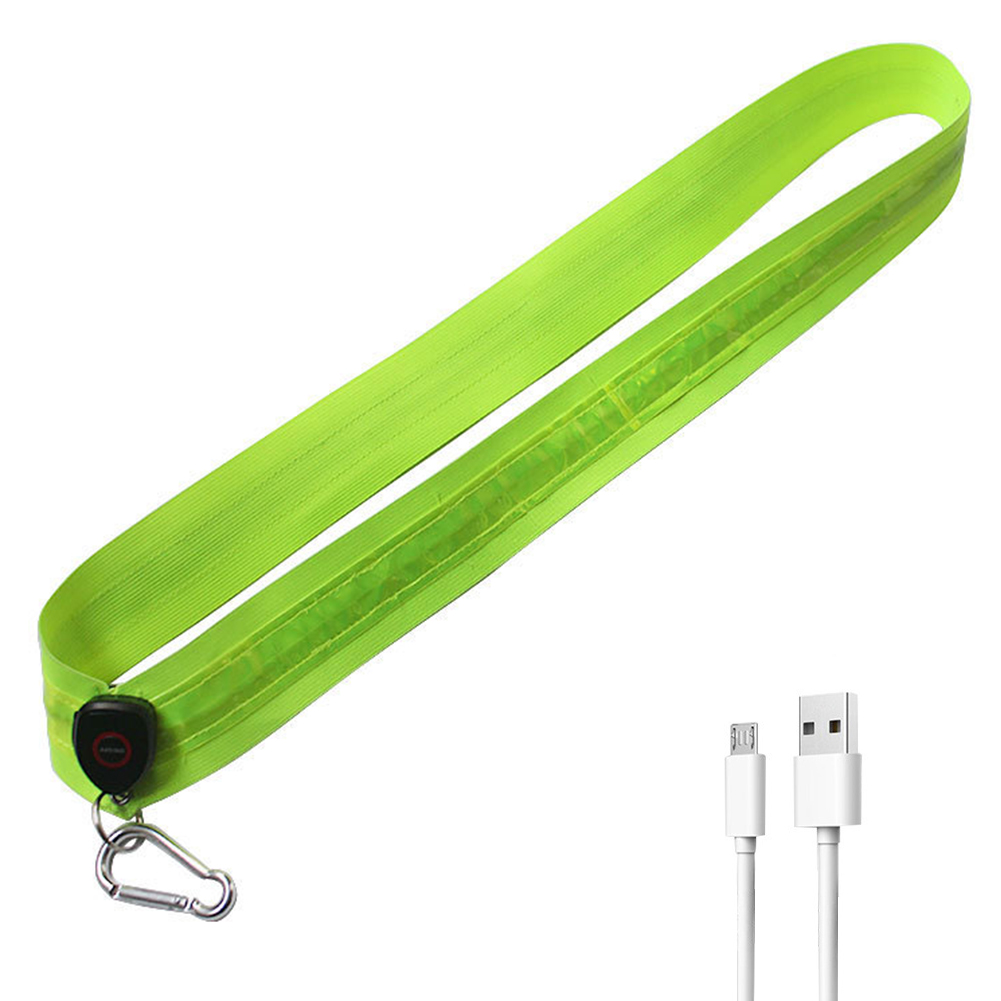 LED Running Belt Rechargeable  - Running Jogging Gear ulasan dan harga