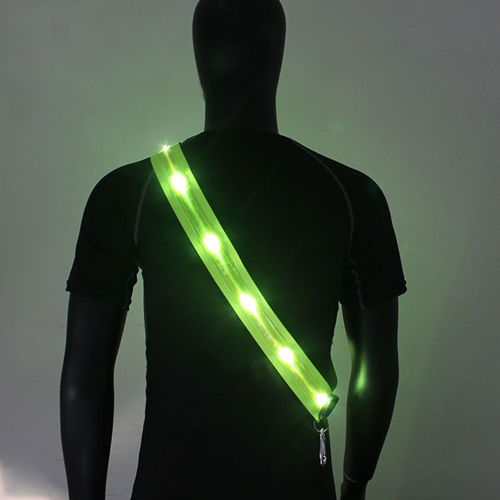 LED Running Belt Rechargeable  - Running Jogging Gear ulasan dan harga
