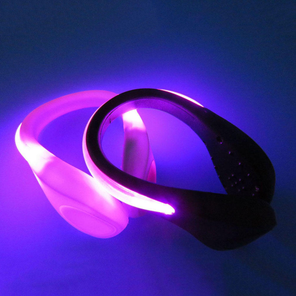 2pcs Shoe Clips Luminous Runni - Running Jogging Gear ulasan dan harga