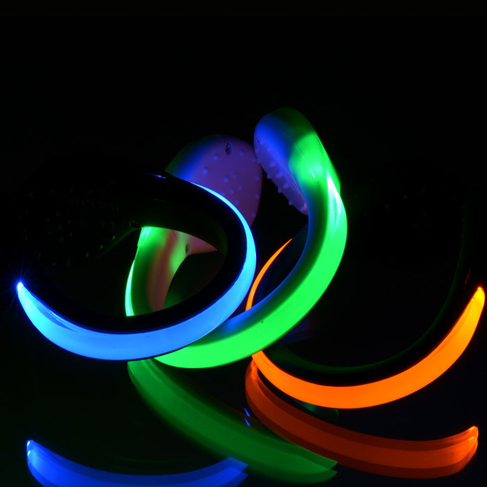 2pcs Shoe Clips Luminous Runni - Running Jogging Gear ulasan dan harga