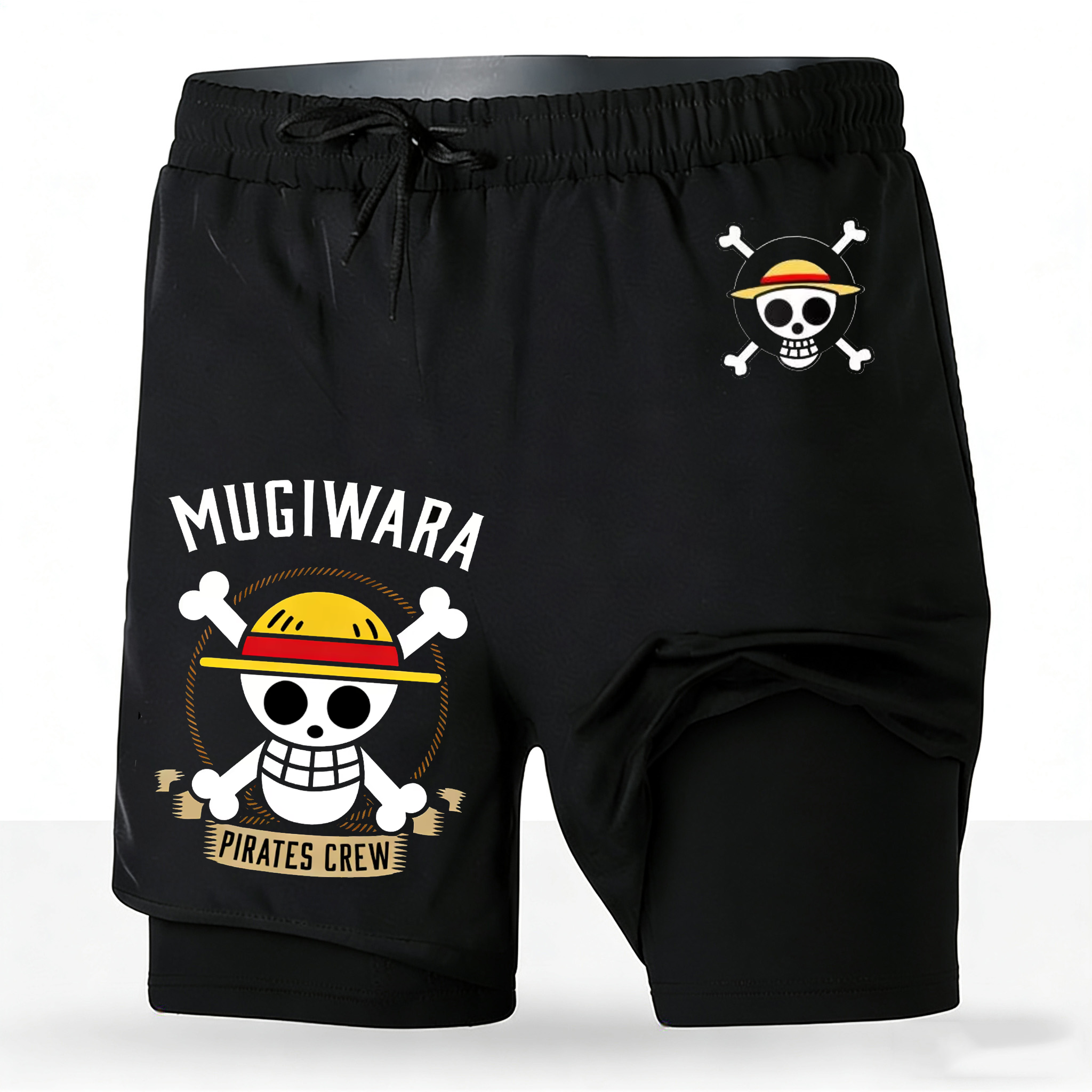 Men's One Piece Anime 2-in-1 R - Running Gear Japan ulasan dan harga
