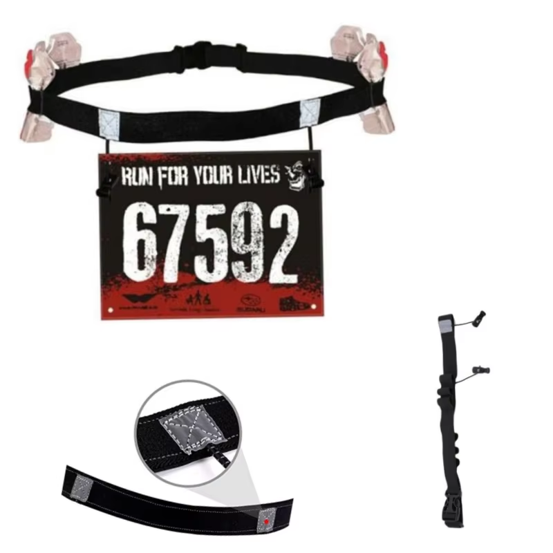 Running Race Number Belt Waist - Running Gear Motor ulasan dan harga