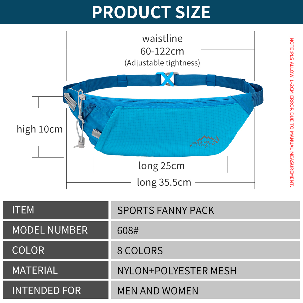 Running Bag Waist bag Belt Bag - Running Jogging Gear ulasan dan harga