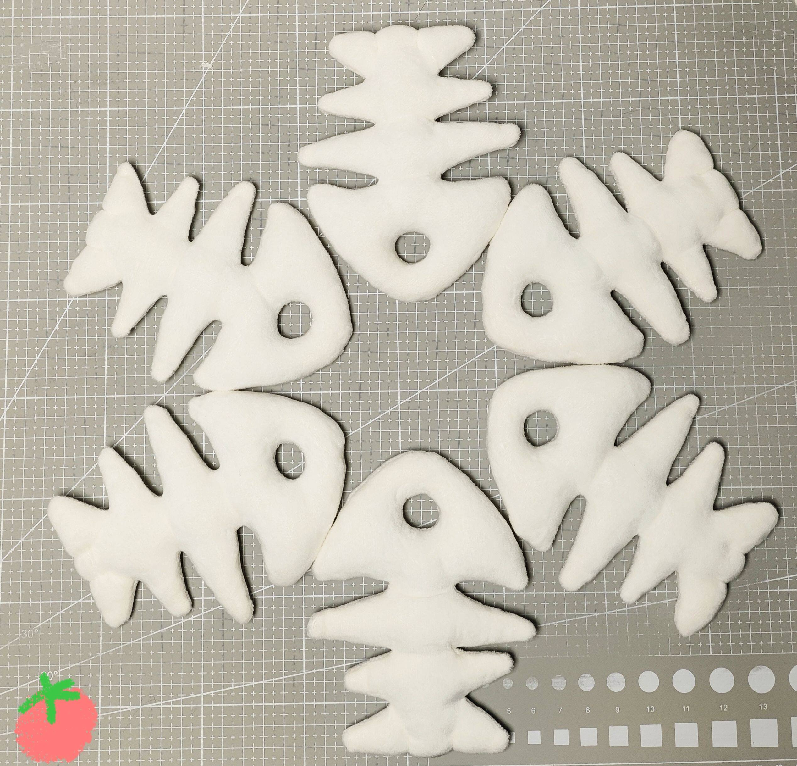 Fish Bone Plush Fursuit Access - Running Gear Parts ulasan dan harga