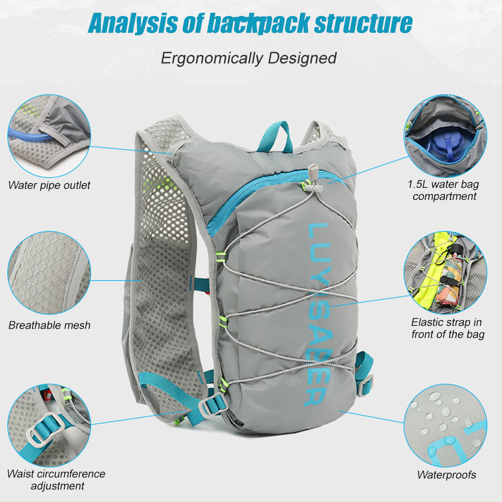 Lightweight Running Vest with  - Running Gear For Marathon ulasan dan harga