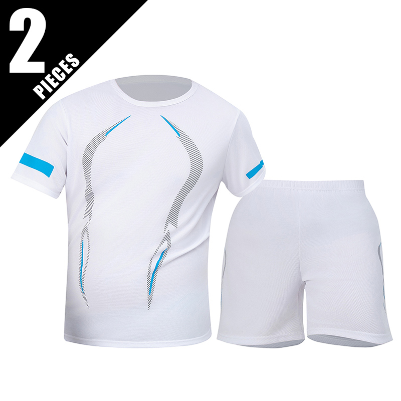 2-Piece Men's Set Summer Youth - Running Gear For Men ulasan dan harga