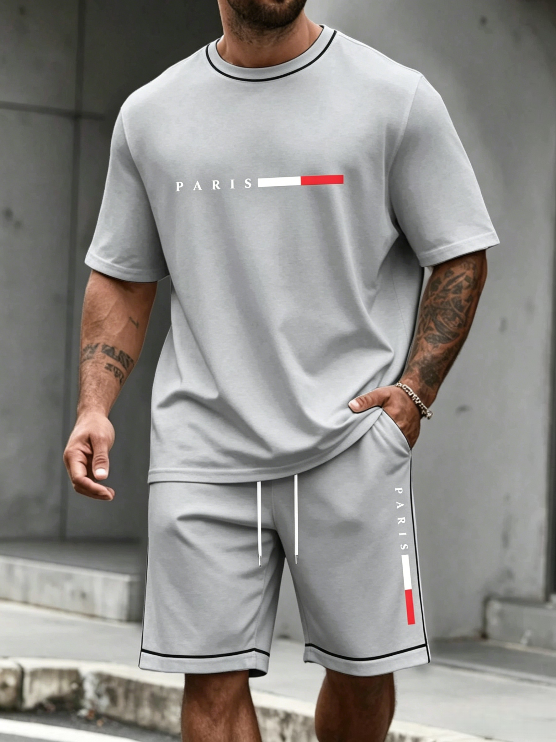 Men's Tracksuit 2 Piece ​O-nec - Running Gear For Men ulasan dan harga