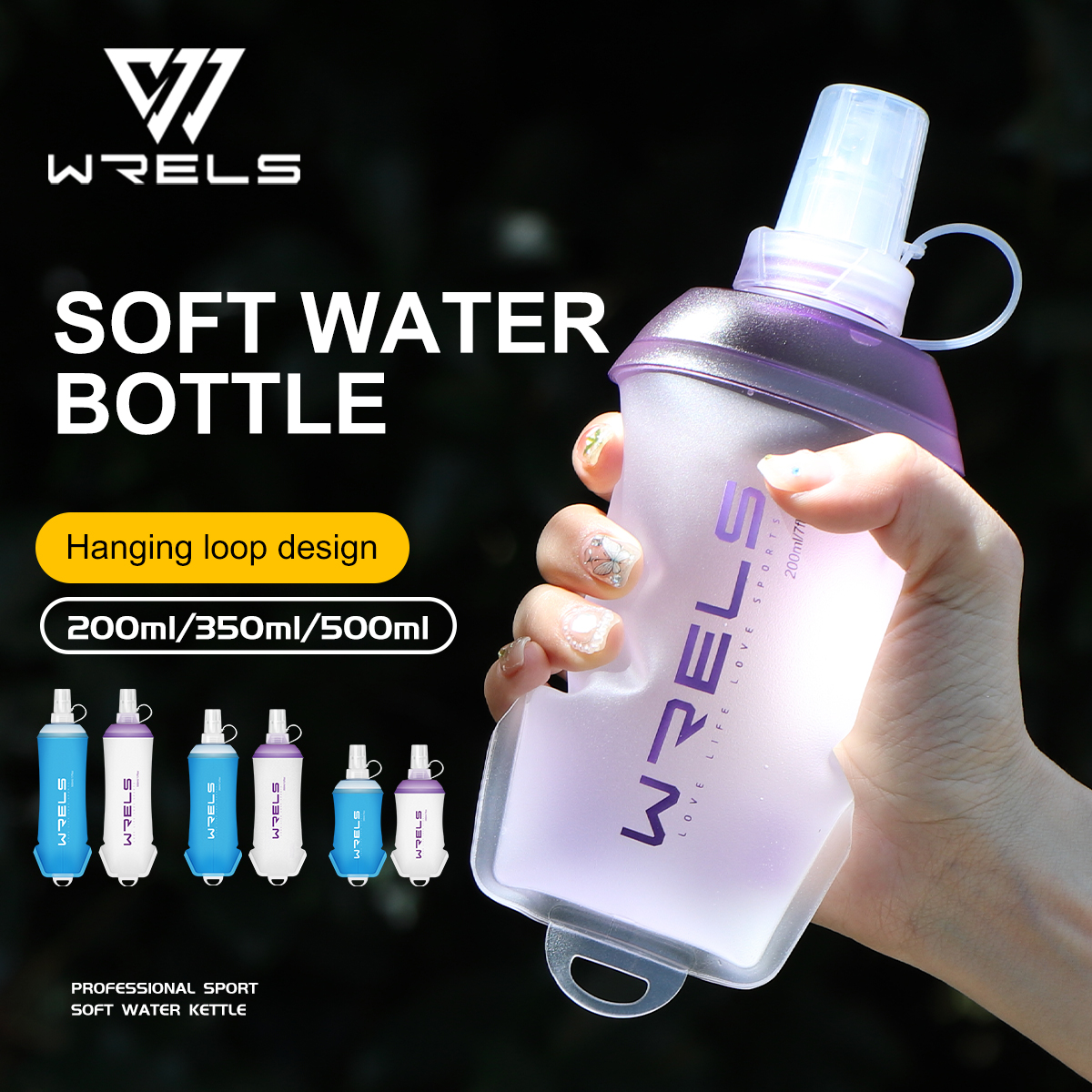 WRELS Outdoor Sport Water Bott - Running Gear Water ulasan dan harga