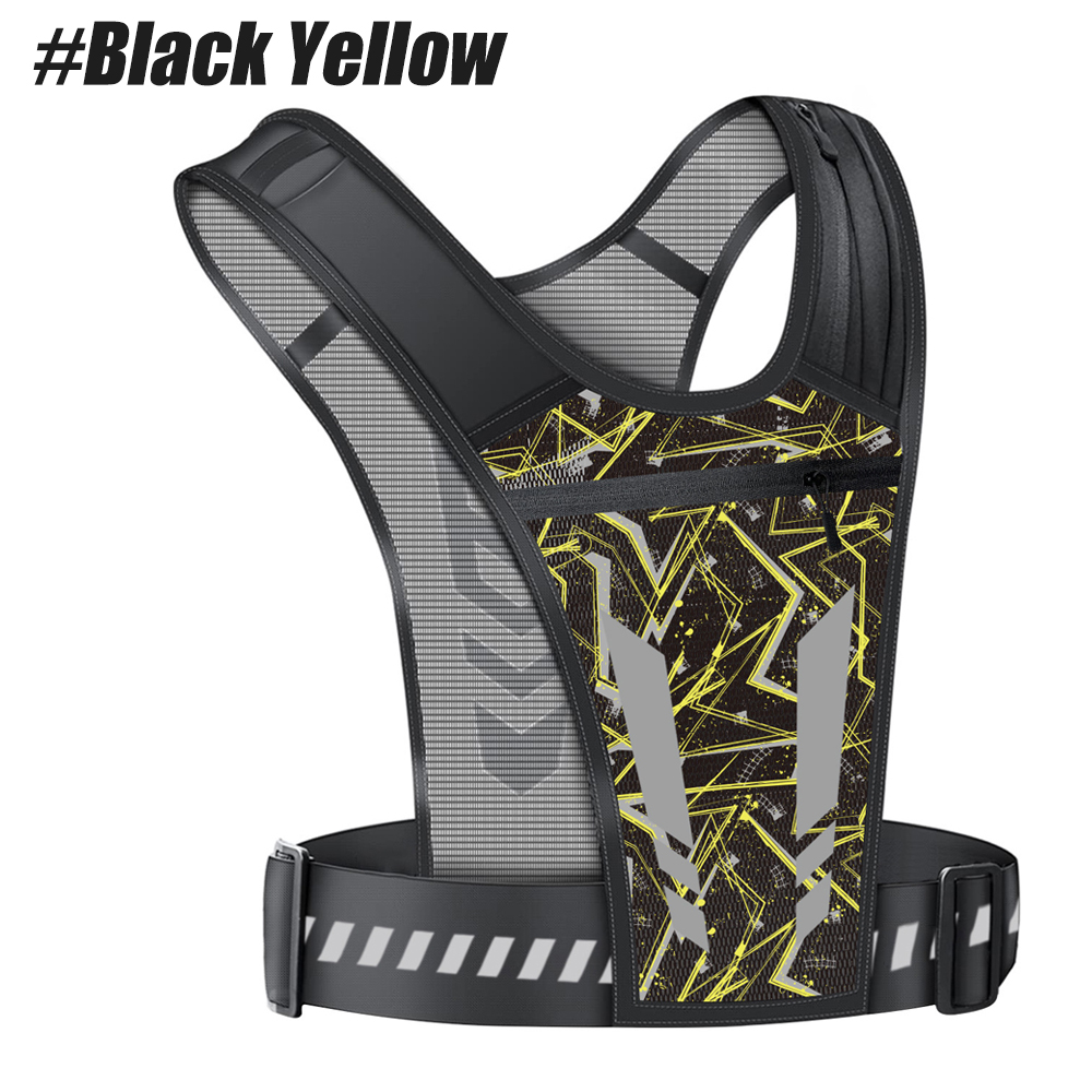Reflective Running Vest with P - Running Jogging Gear ulasan dan harga