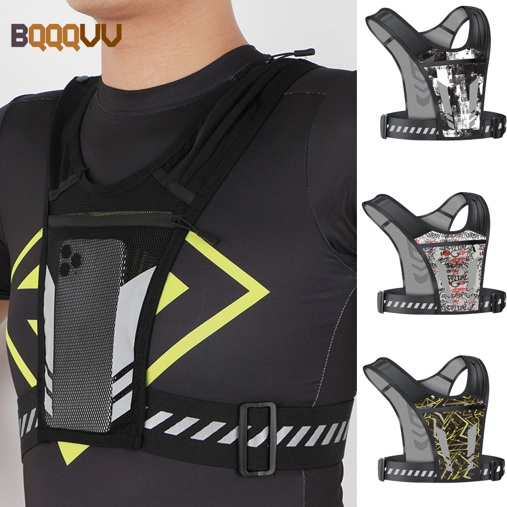 Reflective Running Vest with P - Running Jogging Gear ulasan dan harga
