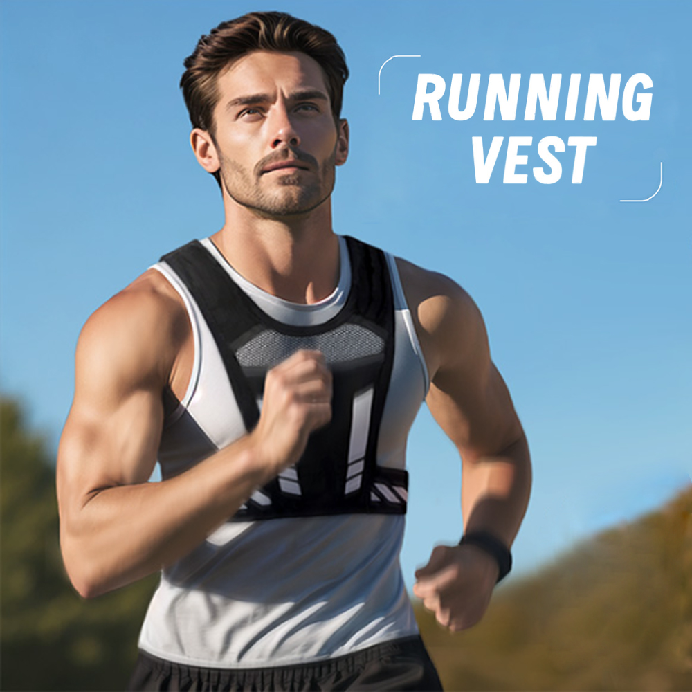Reflective Running Vest with P - Running Jogging Gear ulasan dan harga
