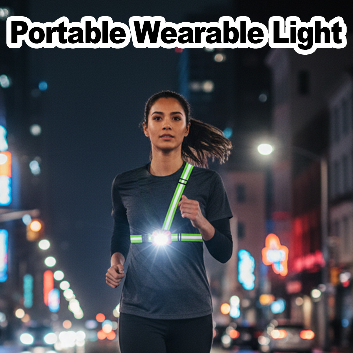 Running Light USB Rechargeable - Running Jogging Gear ulasan dan harga