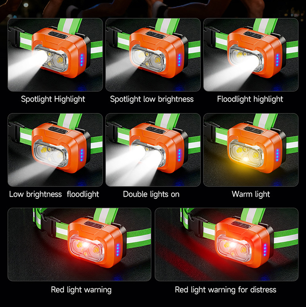 Running Light USB Rechargeable - Running Jogging Gear ulasan dan harga