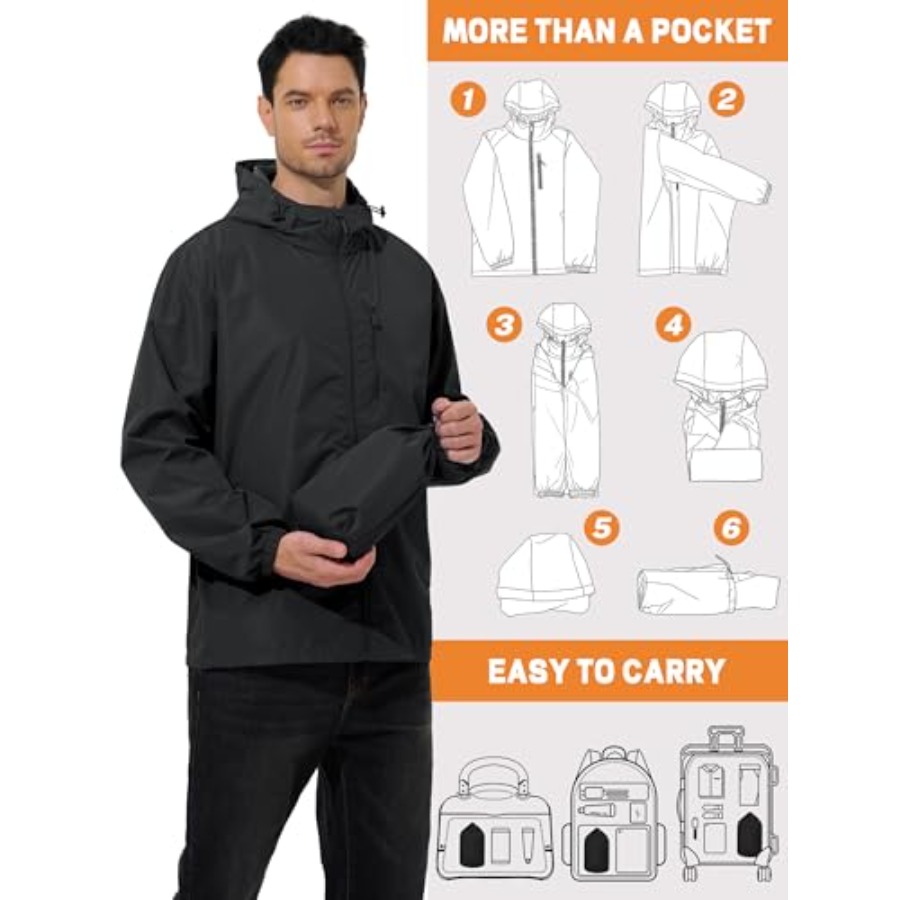 UIQUR Men's Cycling Jacket Rai - Running Gear For Rain ulasan dan harga