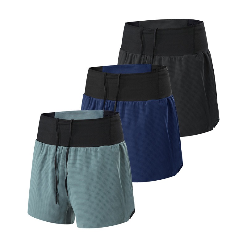 Men 3 Inch Running Shorts Quic - Running Gear For Marathon ulasan dan harga