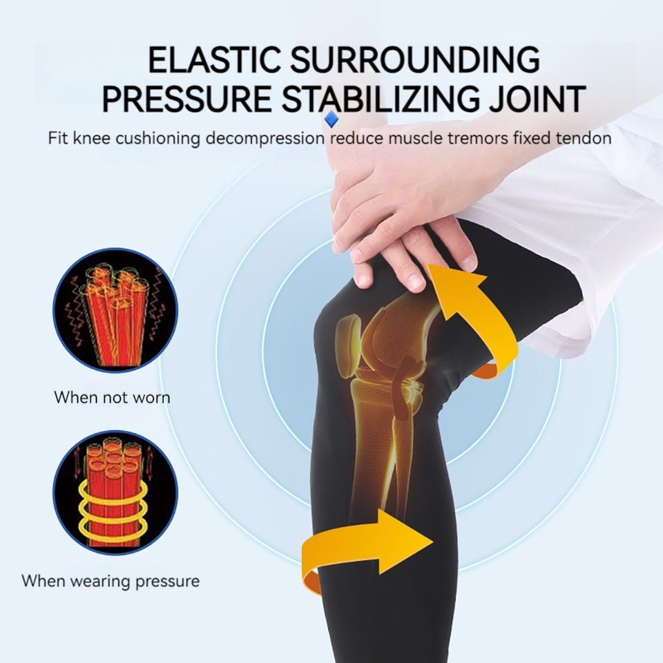 GOBYGO 1Pcs Elastic Long Knee  - Running Gear Parts ulasan dan harga