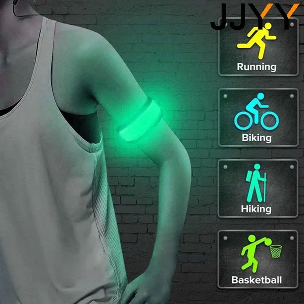 USB Rechargeable LED Armband f - Running Gear Parts ulasan dan harga