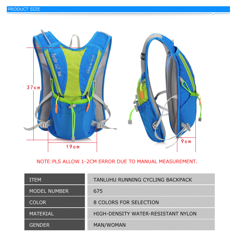 TANLUHU 675 Ultralight Outdoor - Running Gear Water ulasan dan harga