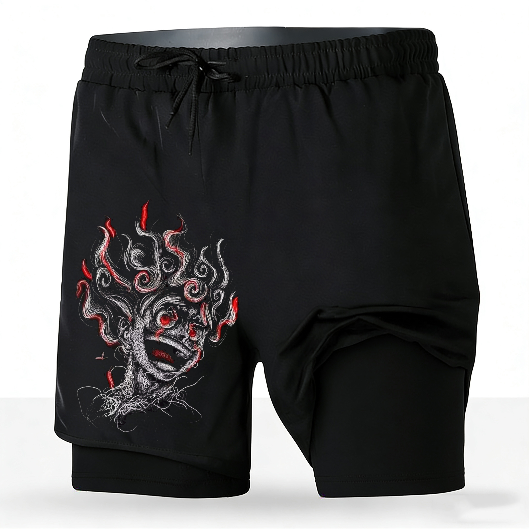 Men's One Piece Anime 2-in-1 R - Running Gear Japan ulasan dan harga