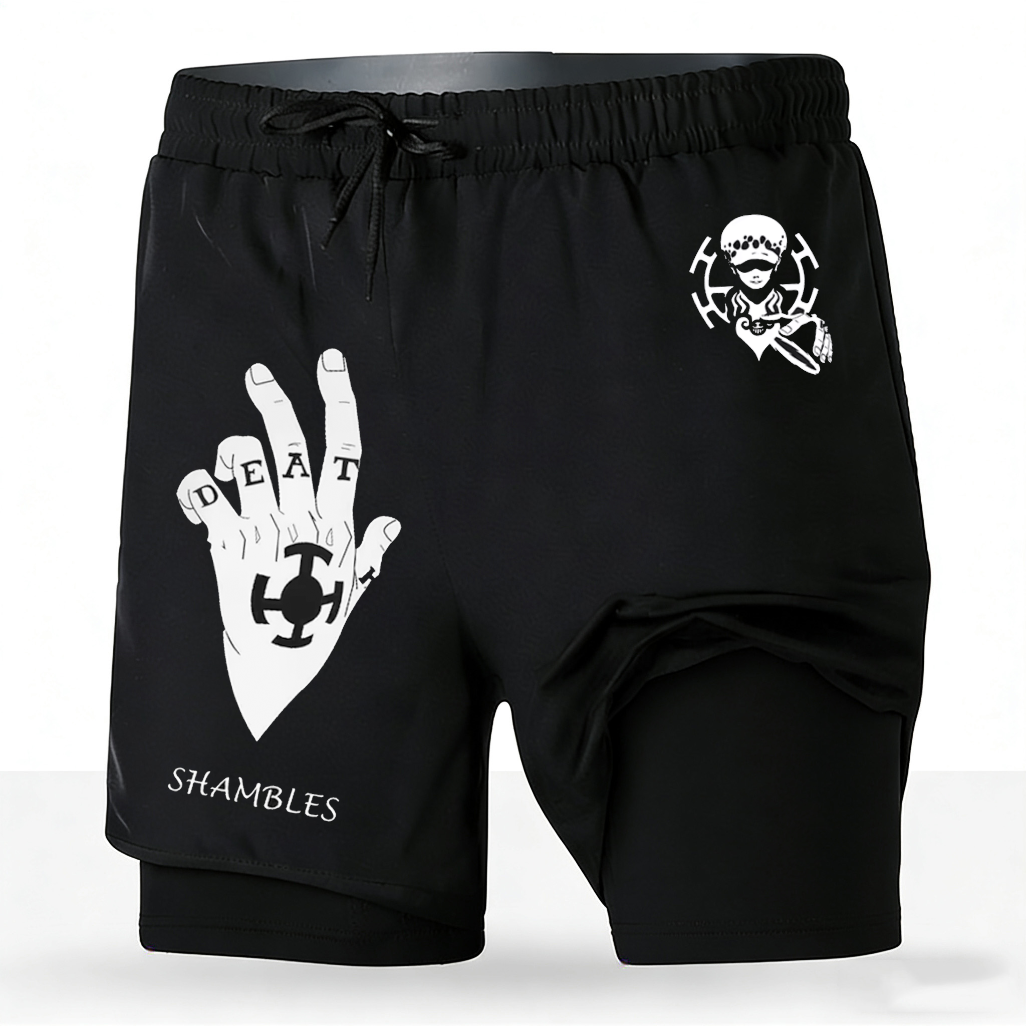 Men's One Piece Anime 2-in-1 R - Running Gear Japan ulasan dan harga