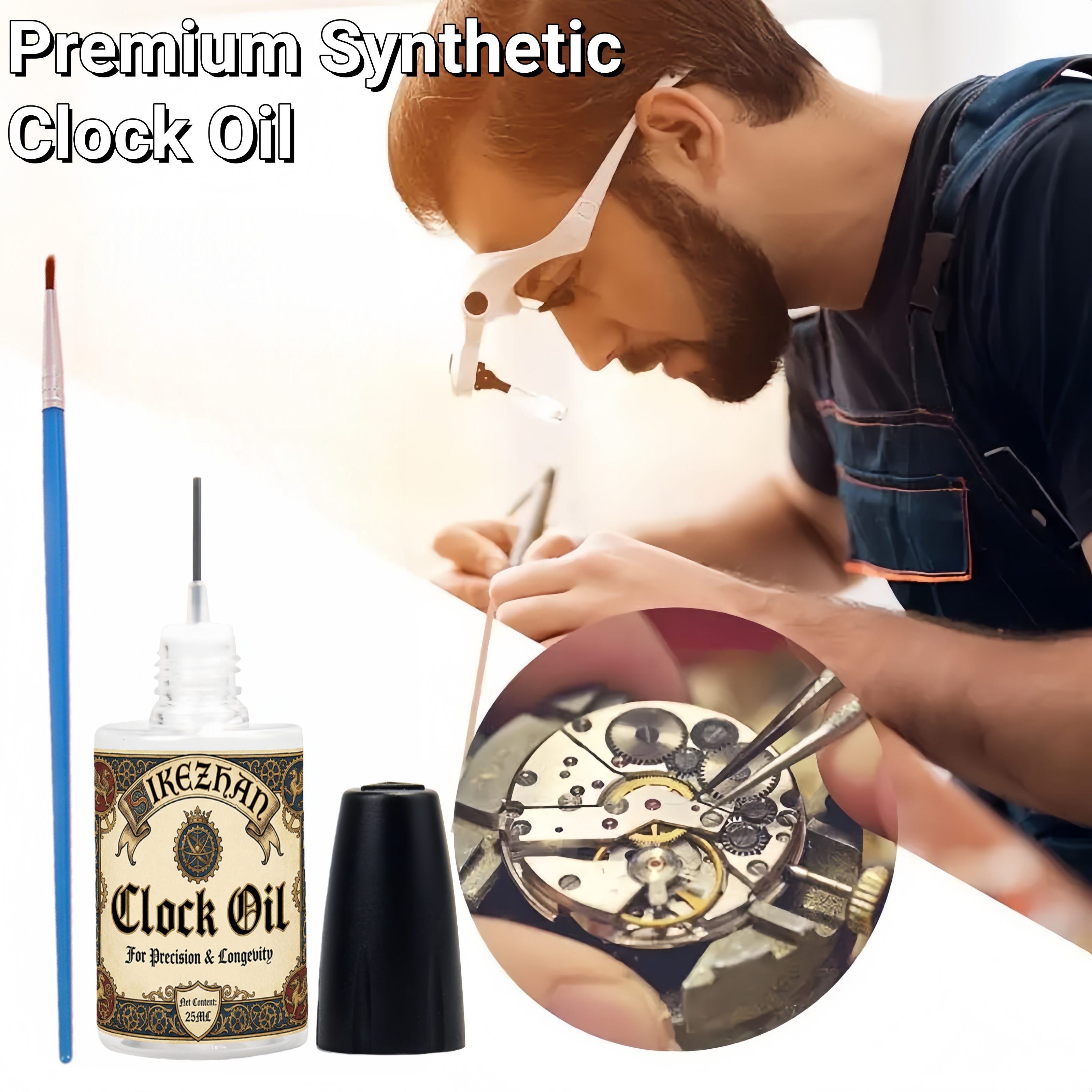 25ml Clock & Watch Lubricant O - Running Gear Parts ulasan dan harga