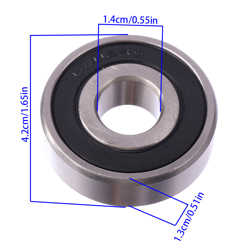 6302RS Bearings – Durable Choi - Running Gear Motor ulasan dan harga