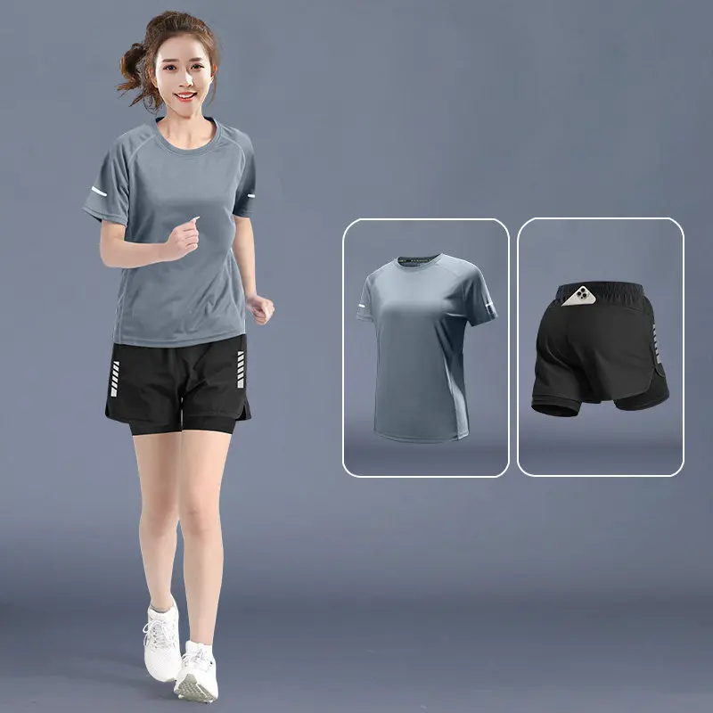 Women's Summer Running Set - I - Running Gear For Marathon ulasan dan harga