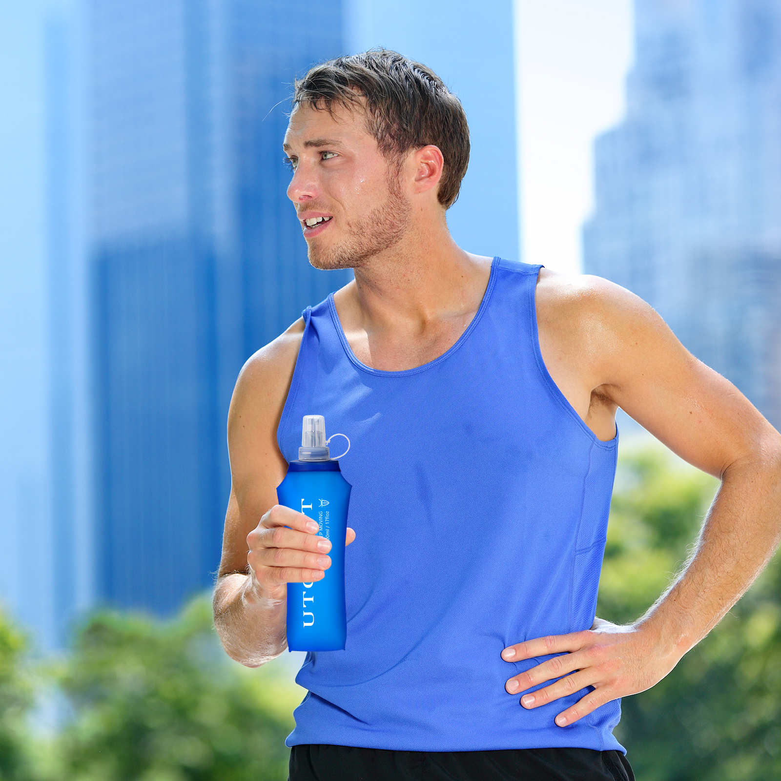 UTOBEST 250ml 350ml 500ml Soft - Running Gear Water ulasan dan harga