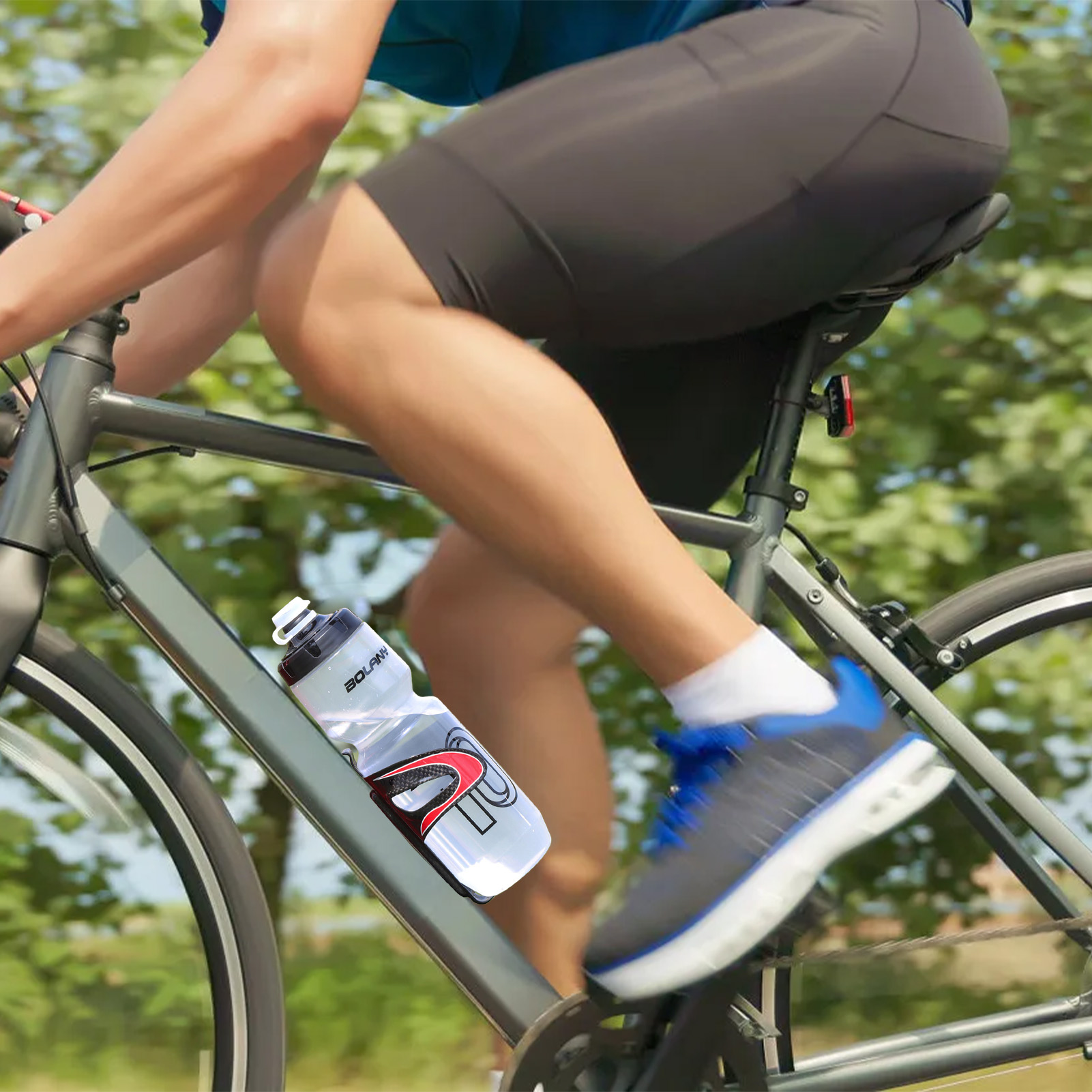 Silicone Sports Water Bottle 7 - Running Gear Water ulasan dan harga