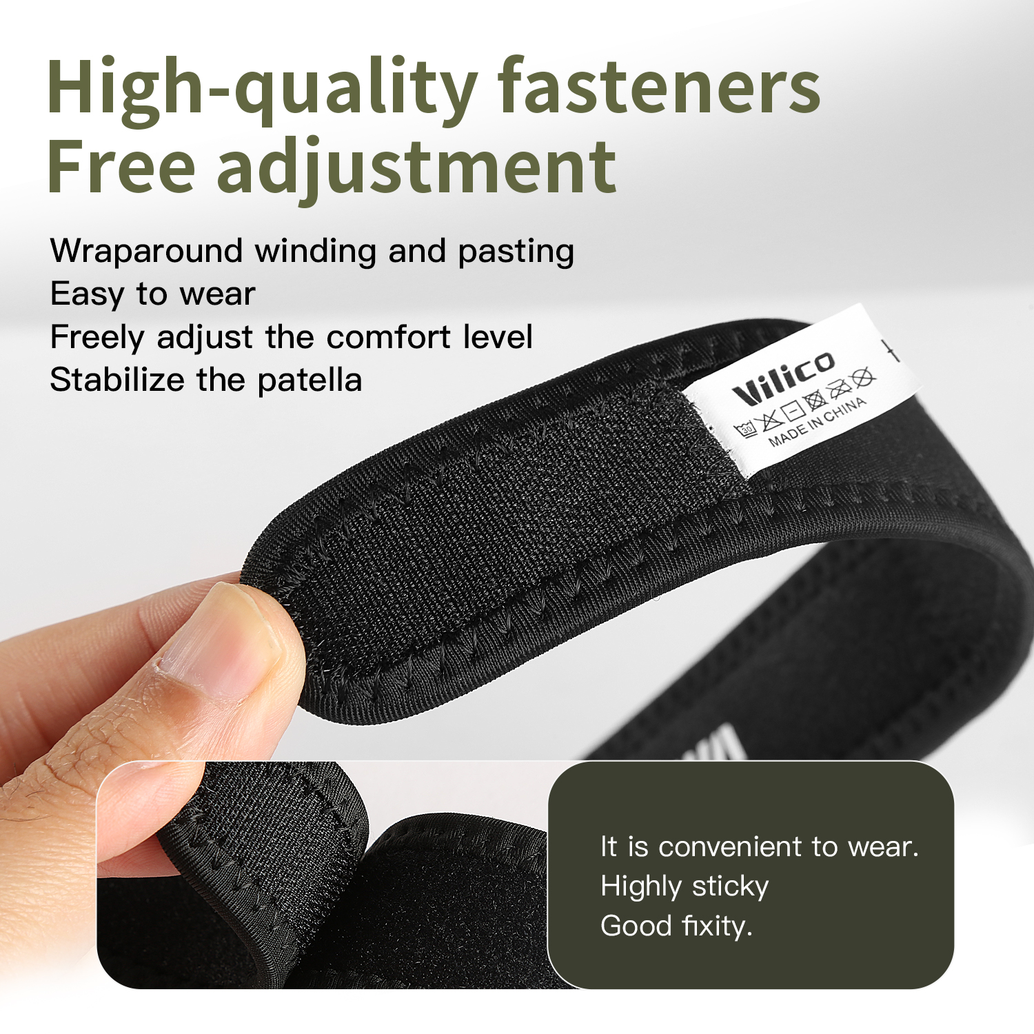 1PC Patella Kneecap Band Silic - Running Gear Parts ulasan dan harga