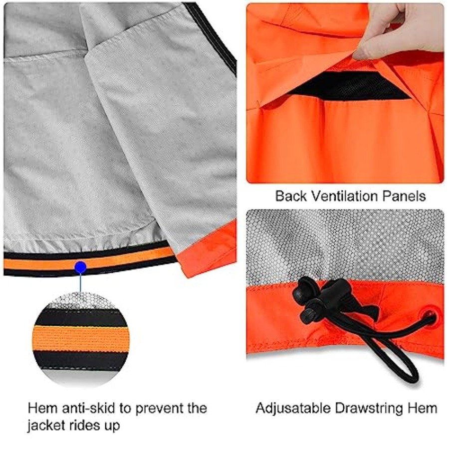 Men's Rain Jacket Waterproof W - Running Gear For Rain ulasan dan harga
