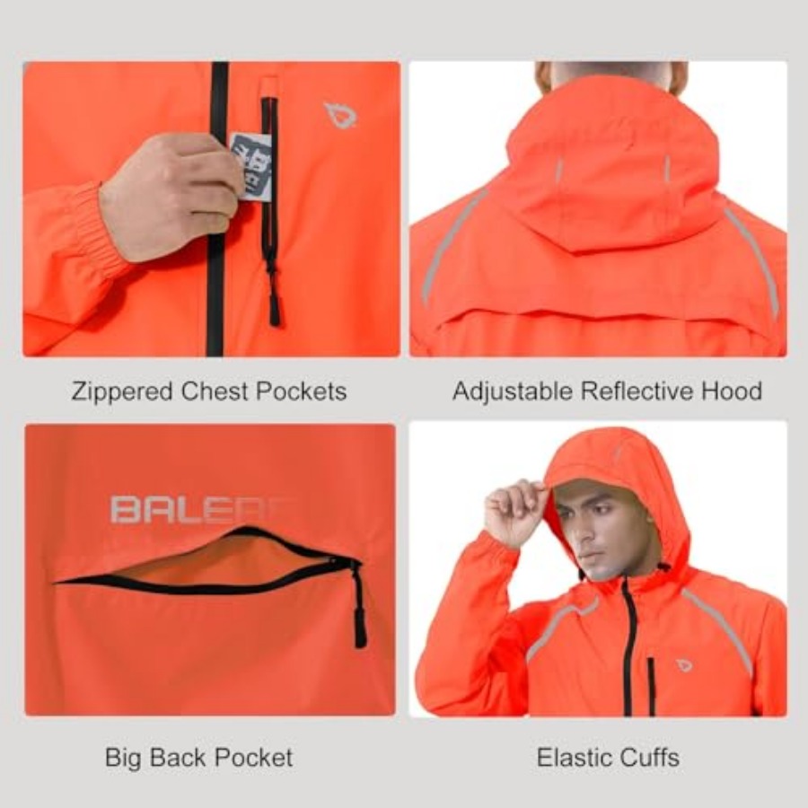 Men's Rain Jacket Waterproof W - Running Gear For Rain ulasan dan harga