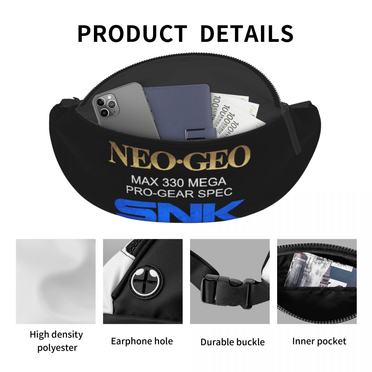 Crossbody Waist Bag Neo Geo Pr - Running Gear Design ulasan dan harga